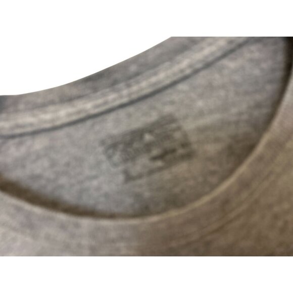 Patagonia Men's Small Long Sleeve T-Shirt Crewneck Grey Back Logo Graphic | - Picture 6 of 7